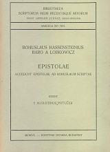Epistolae; Accedunt Epistolae ad Bohuslaum Scriptae
