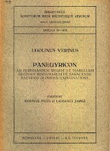 Panegyricon ad Ferdinandum Regem et Isabellam Reginam Hispaniarum de Saracenae Baetidos Gloriosa Expugnatione